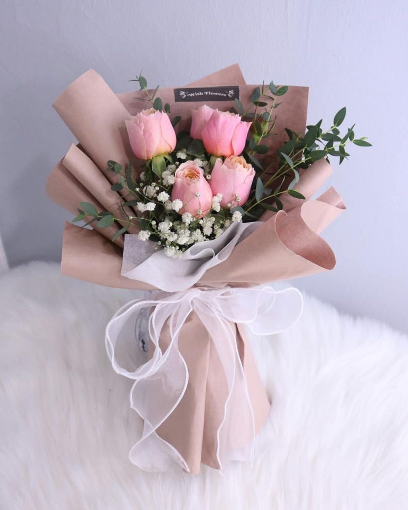 Rose Spray Bouquet – 02 – Wish Flowers