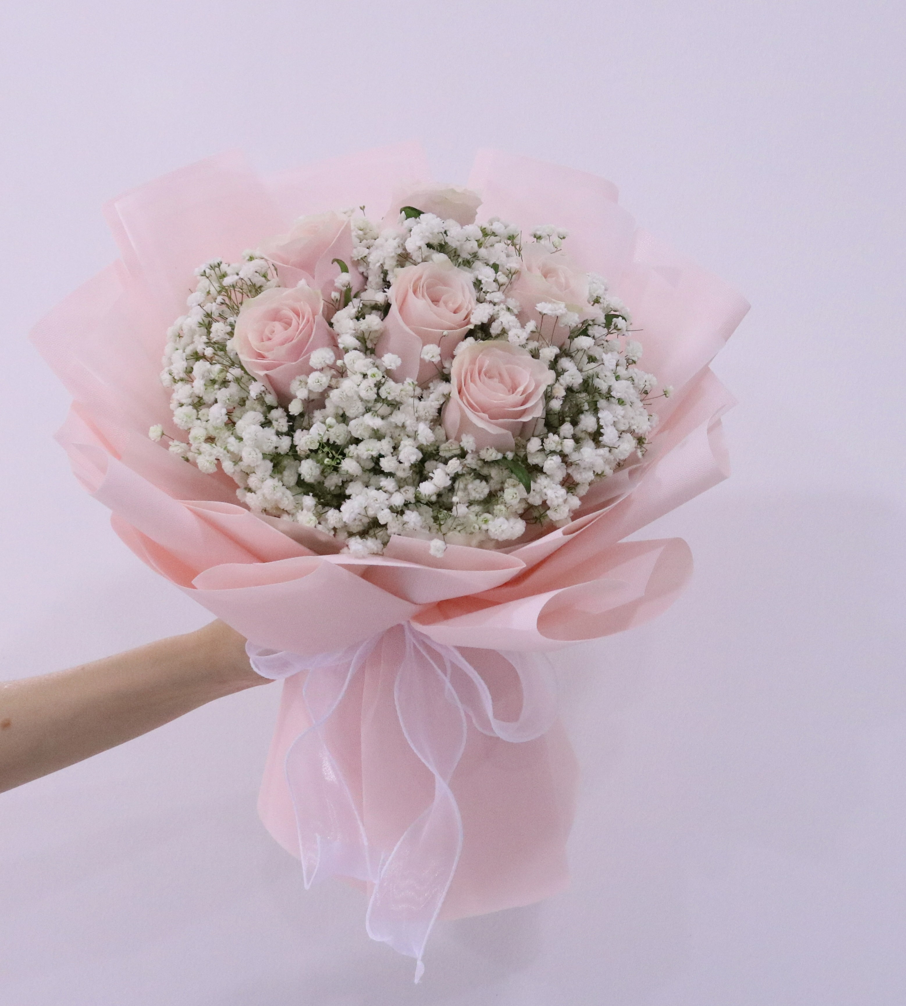 Pink Rose Bouquet – 12 – Wish Flowers